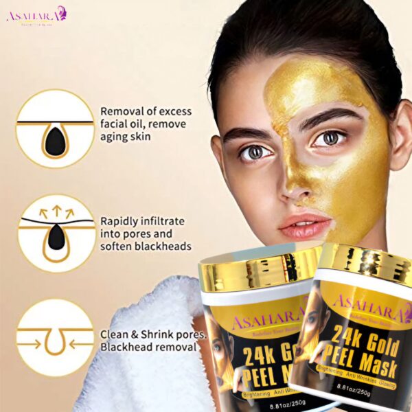 24K GOLD PEEL MASK