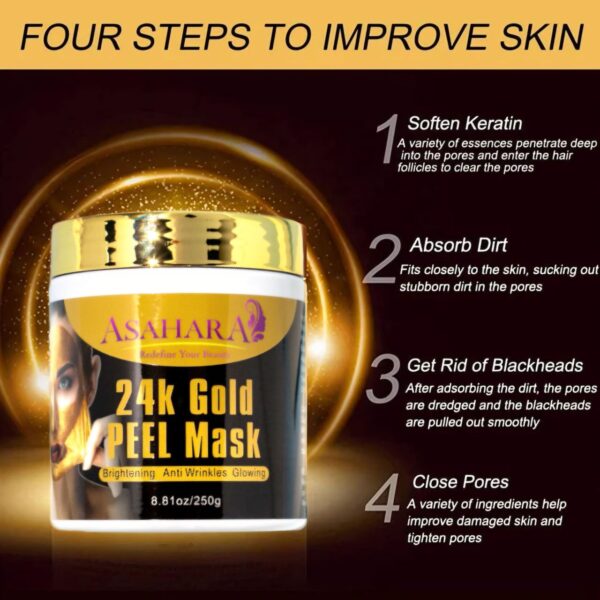 24K GOLD PEEL MASK