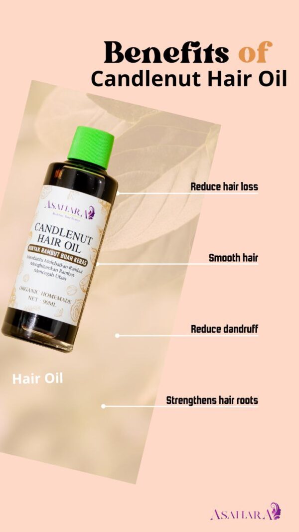 CANDLENUT HAIR OIL